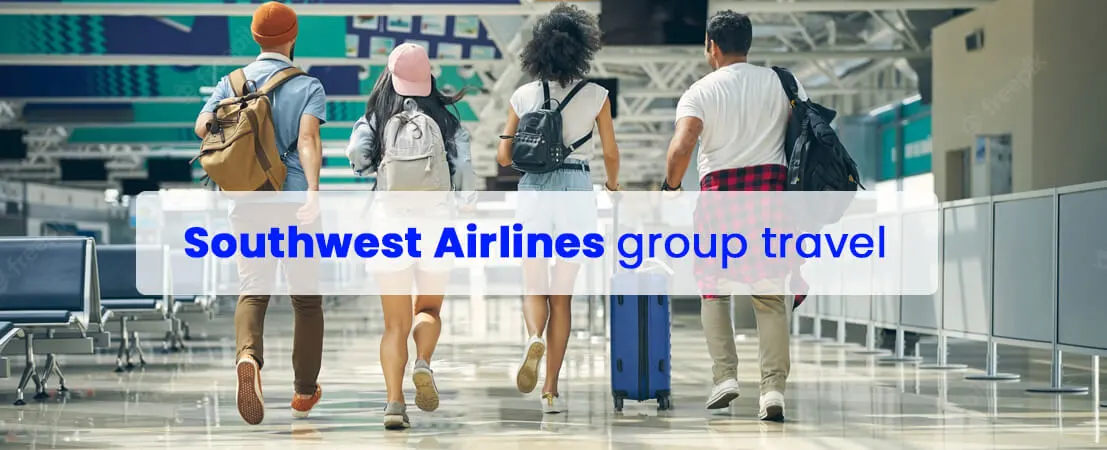 southwest group travel management page